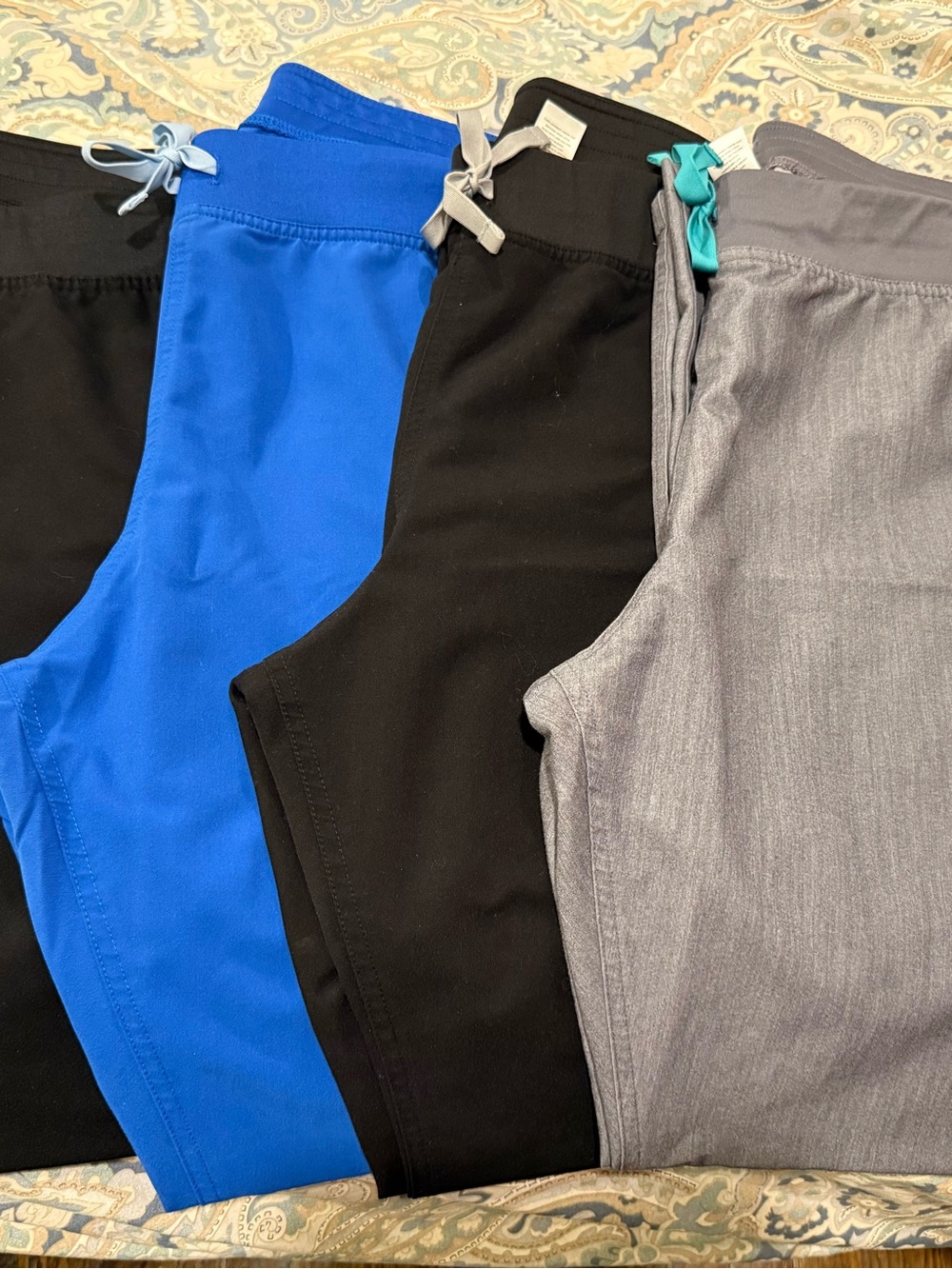 FIGS Technical Collection Livingston scrub pant- Like New- Black